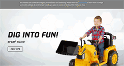 Desktop Screenshot of kidtraxtoys.com